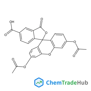 3',6'-Diacetoxy-3-oxo-3H-spiro[2-benzofuran-1,9'-xanthene]-5-carboxylic acid