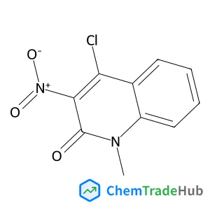 4-Chloro-1-methyl-3-nitro-2(1H)-quinolinone