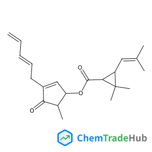 5-Methyl-4-oxo-3-(2,4-pentadien-1-yl)-2-cyclopenten-1-yl 2,2-dimethyl-3-(2-methyl-1-propen-1-yl)cyclopropanecarboxylate