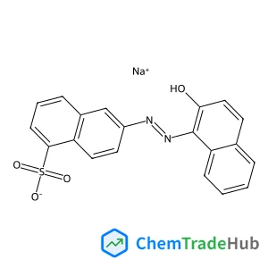 Sodium 6-[(E)-(2-hydroxy-1-naphthyl)diazenyl]-1-naphthalenesulfonate