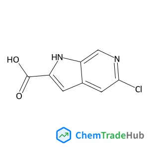 5-Chloro-1H-pyrrolo[2,3-c]pyridine-2-carboxylic acid