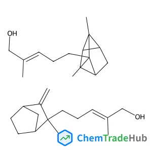 (2E)-2-Methyl-5-(2-methyl-3-methylenebicyclo[2.2.1]hept-2-yl)-2-penten-1-ol - (2E)-5-(2,3-dimethyltricyclo[2.2.1.0~2,6~]hept-3-yl)-2-methyl-2-penten-1-ol (1:1)