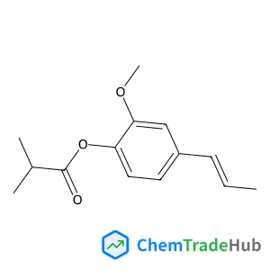 2-Methoxy-4-[(1E)-1-propen-1-yl]phenyl 2-methylpropanoate