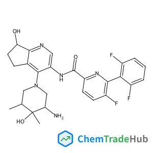 1-[5-O-(Anilino{2-[(2,2-dimethylpropanoyl)sulfanyl]ethoxy}phosphoryl)-3-azido-2,3-dideoxypentofuranosyl]-5-methyl-2,4(1H,3H)-pyrimidinedione