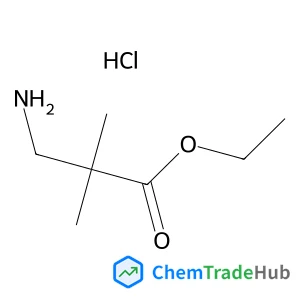 Ethyl 3-amino-2,2-dimethylpropanoate hydrochloride (1:1)