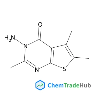 3-Amino-2,5,6-trimethylthieno[2,3-d]pyrimidin-4(3H)-one