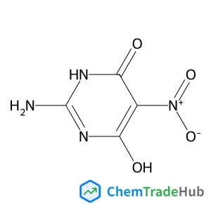 2-Amino-6-hydroxy-5-nitro-4(1H)-pyrimidinone