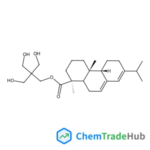 3-Hydroxy-2,2-bis(hydroxymethyl)propyl (5xi,9beta)-abieta-7,13-dien-19-oate
