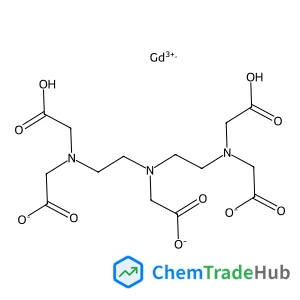 Gadolinium hydrogen 2,2',2'',2''',2''''-(1,2-ethanediylnitrilo)pentaacetate (1:2:1)