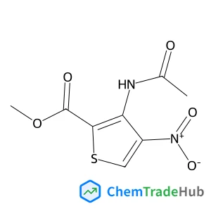 Methyl 3-acetamido-4-nitrothiophene-2-carboxylate