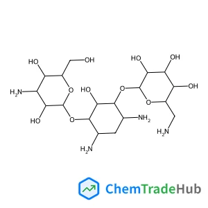 (1S,2R,3R,4S,6R)-4,6-Diamino-3-[(6-amino-6-deoxy-alpha-D-glucopyranosyl)oxy]-2-hydroxycyclohexyl 3-amino-3-deoxy-alpha-D-glucopyranoside