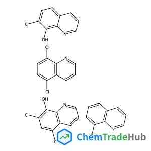 Halquinol, mixture of 5,7-Dichloro-8-quinolinol, 5-Chloro-8-quinolinol, 7-Chloro-8-quinolinol and 8-Hydroxyquinoline