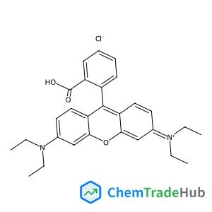 9-(2-Carboxyphenyl)-6-(diethylamino)-N,N-diethyl-3H-xanthen-3-iminium chloride