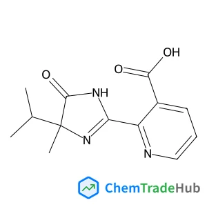 2-(4-Isopropyl-4-methyl-5-oxo-4,5-dihydro-1H-imidazol-2-yl)nicotinic acid