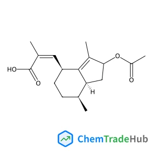 (2Z)-3-[(4S,7S,7aS)-2-Acetoxy-3,7-dimethyl-2,4,5,6,7,7a-hexahydro-1H-inden-4-yl]-2-methylacrylic acid