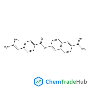 6-Carbamimidoyl-2-naphthyl 4-[(diaminomethylene)amino]benzoate