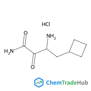 3-Amino-4-cyclobutyl-2-oxobutanamide hydrochloride