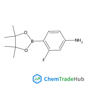 3-Fluoro-4-(4,4,5,5-tetramethyl-1,3,2-dioxaborolan-2-yl)aniline
