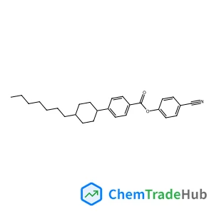4-Cyanophenyl 4-(trans-4-heptylcyclohexyl)benzoate