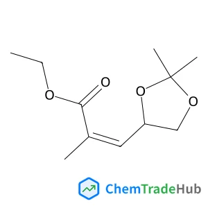 (S,E)-ethyl 3-(2,2-diMethyl-1,3-dioxolan-4-yl)-2-Methylacrylate
