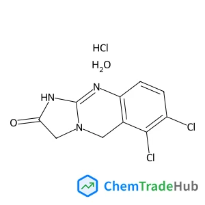 6,7-Dichloro-1,5-dihydroimidazo[2,1-b]quinazolin-2(3H)-one hydrochloride monohydrate
