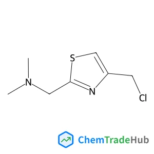 1-[4-(Chloromethyl)-1,3-thiazol-2-yl]-N,N-dimethylmethanamine hydrochloride (1:1)