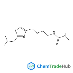 1-{2-[({2-[(Dimethylamino)methyl]-1,3-thiazol-4-yl}methyl)sulfanyl]ethyl}-3-methylurea