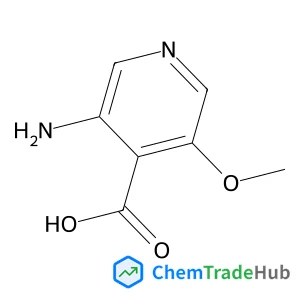 3-Amino-5-methoxyisonicotinic acid structure