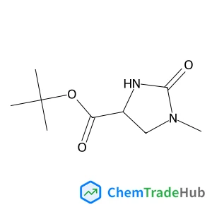 2-Methyl-2-propanyl (4S)-1-methyl-2-oxo-4-imidazolidinecarboxylate