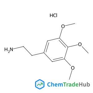 2-(3,4,5-Trimethoxyphenyl)ethanamine hydrochloride (1:1)