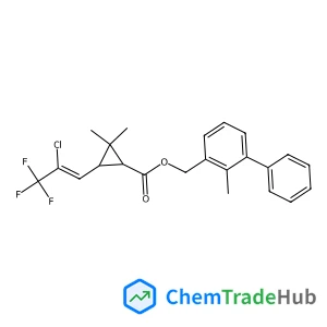 (2-methyl-3-phenylphenyl)methyl (1S,3R)-3-[(Z)-2-chloro-3,3,3-trifluoroprop-1-enyl]-2,2-dimethylcyclopropane-1-carboxylate