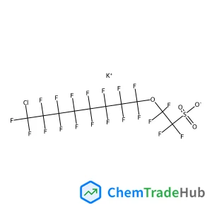 Potassium 2-[(8-chloro-1,1,2,2,3,3,4,4,5,5,6,6,7,7,8,8-hexadecafluorooctyl)oxy]-1,1,2,2-tetrafluoroethanesulfonate