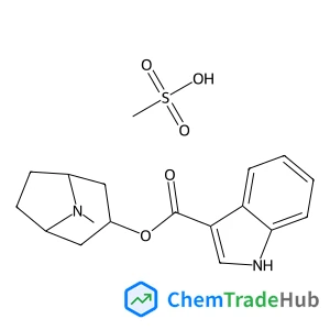 (3-endo)-8-Methyl-8-azabicyclo[3.2.1]oct-3-yl 1H-indole-3-carboxylate methanesulfonate (1:1)