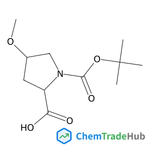 (2S,4S)-1-(tert-Butoxycarbonyl)-4-methoxypyrrolidine-2-carboxylic acid