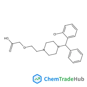(2-{4-[(2-Chlorophenyl)(phenyl)methyl]-1-piperazinyl}ethoxy)acetic acid