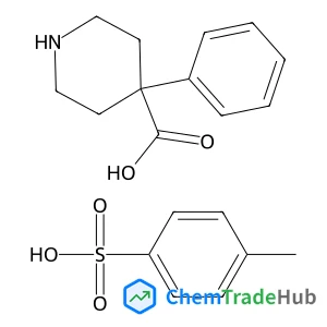 4-phenylpiperidine-4-carboxylic acid, 4-methylbenzene-1-sulfonic acid