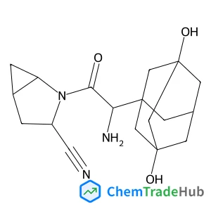 (1S,3S,5S)-2-[(2S)-2-Amino-2-(3,5-dihydroxyadamantan-1-yl)acetyl]-2-azabicyclo[3.1.0]hexane-3-carbonitrile