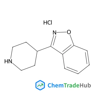 3-(4-Piperidinyl)-1,2-benzoxazole hydrochloride (1:1)
