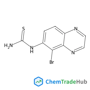 1-(5-Bromoquinoxalin-6-yl)thiourea