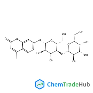 4-Methyl-2-oxo-2H-chromen-7-yl 4-O-beta-D-galactopyranosyl-beta-D-glucopyranoside 4-Methyl-2-oxo-2H-chromen-7-yl 4-O-beta-D-galactopyranosyl-beta-D-glucopyranoside