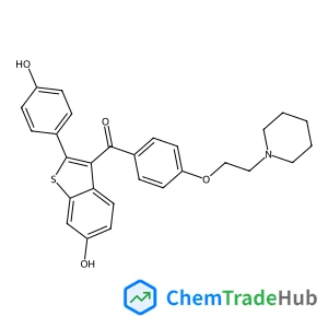 [6-Hydroxy-2-(4-hydroxyphenyl)-1-benzothiophen-3-yl]{4-[2-(1-piperidinyl)ethoxy]phenyl}methanone