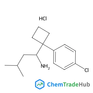 1-[1-(4-Chlorophenyl)cyclobutyl]-3-methyl-1-butanamine hydrochloride (1:1)