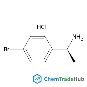 (1S)-1-(4-Bromophenyl)ethanamine hydrochloride (1:1)