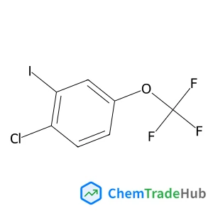 1-Chloro-2-iodo-4-(trifluoromethoxy)benzene structure 1-Chloro-2-iodo-4-(trifluoromethoxy)benzene structure