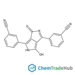 Benzonitrile,3,3'-(2,3,5,6-tetrahydro-3,6-dioxopyrrolo[3,4-c]pyrrole-1,4-diyl)bis-