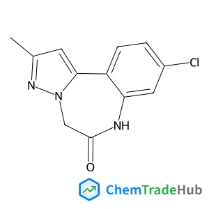 9-Chloro-2-methyl-5H-pyrazolo[1,5-d][1,4]benzodiazepin-6(7H)-one