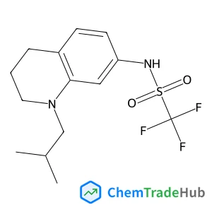 1,1,1-Trifluoro-N-(1-isobutyl-1,2,3,4-tetrahydro-7-quinolinyl)methanesulfonamide
