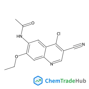 N-(4-Chloro-3-cyano-7-ethoxy-6-quinolinyl)acetamide