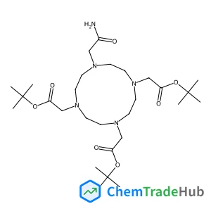 1,4,7,10-Tetraazacyclododecane-1,4,7-triacetic acid, 10-(2-amino-2-oxoethyl)-, 1,4,7-tris(1,1-dimethylethyl) ester