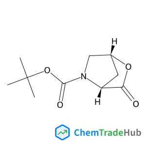 2-Methyl-2-propanyl (1R,4R)-3-oxo-2-oxa-5-azabicyclo[2.2.1]heptane-5-carboxylate